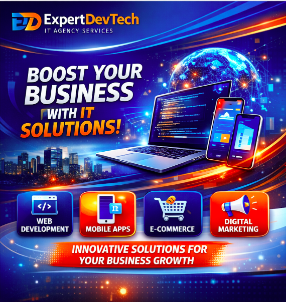 ExpertDevTech – Premier IT Solutions & Software Development Agency